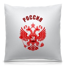 Заказать подушку в Москве. Подушка 40x40 см с полной запечаткой Россия от THE_NISE  - готовые дизайны и нанесение принтов.