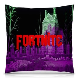 Заказать подушку в Москве. Подушка 40x40 см с полной запечаткой Fortnite от THE_NISE  - готовые дизайны и нанесение принтов.