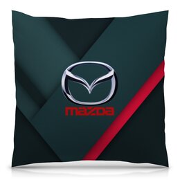 Заказать подушку в Москве. Подушка 40x40 см с полной запечаткой Mazda от THE_NISE  - готовые дизайны и нанесение принтов.