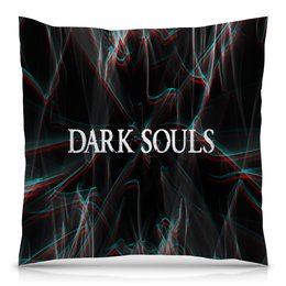 Заказать подушку в Москве. Подушка 40x40 см с полной запечаткой Dark Souls от THE_NISE  - готовые дизайны и нанесение принтов.