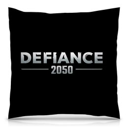 Заказать подушку в Москве. Подушка 40x40 см с полной запечаткой Defiance 2050 от THE_NISE  - готовые дизайны и нанесение принтов.