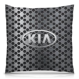 Заказать подушку в Москве. Подушка 40x40 см с полной запечаткой авто Kia от THE_NISE  - готовые дизайны и нанесение принтов.