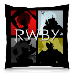 Заказать подушку в Москве. Подушка 40x40 см с полной запечаткой RWBY  от geekbox - готовые дизайны и нанесение принтов.