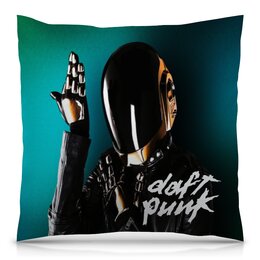 Заказать подушку в Москве. Подушка 40x40 см с полной запечаткой Daft Punk от THE_NISE  - готовые дизайны и нанесение принтов.