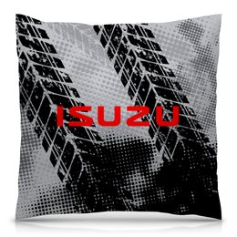 Заказать подушку в Москве. Подушка 40x40 см с полной запечаткой Isuzu от THE_NISE  - готовые дизайны и нанесение принтов.