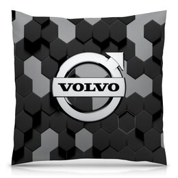 Заказать подушку в Москве. Подушка 40x40 см с полной запечаткой Volvo от THE_NISE  - готовые дизайны и нанесение принтов.