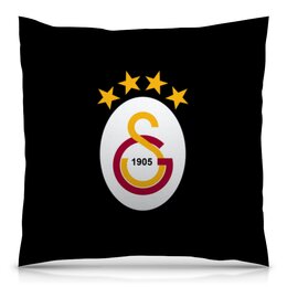 Заказать подушку в Москве. Подушка 40x40 см с полной запечаткой Galatasaray от THE_NISE  - готовые дизайны и нанесение принтов.