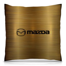 Заказать подушку в Москве. Подушка 40x40 см с полной запечаткой Mazda от THE_NISE  - готовые дизайны и нанесение принтов.