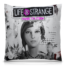 Заказать подушку в Москве. Подушка 40x40 см с полной запечаткой Life is strange от Nos  - готовые дизайны и нанесение принтов.