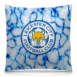 Заказать подушку в Москве. Подушка 40x40 см с полной запечаткой Leicester City от THE_NISE  - готовые дизайны и нанесение принтов.
