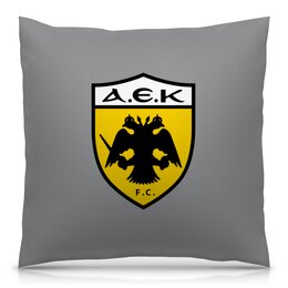 Заказать подушку в Москве. Подушка 40x40 см с полной запечаткой  AEK FC от THE_NISE  - готовые дизайны и нанесение принтов.