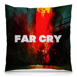 Заказать подушку в Москве. Подушка 40x40 см с полной запечаткой Far Cry от THE_NISE  - готовые дизайны и нанесение принтов.