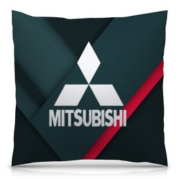 Заказать подушку в Москве. Подушка 40x40 см с полной запечаткой Mitsubishi от THE_NISE  - готовые дизайны и нанесение принтов.