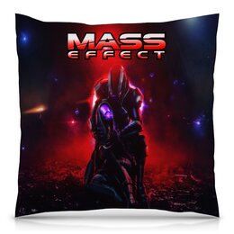 Заказать подушку в Москве. Подушка 40x40 см с полной запечаткой Mass Effect Legendary Edition от THE_NISE  - готовые дизайны и нанесение принтов.