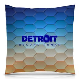 Заказать подушку в Москве. Подушка 40x40 см с полной запечаткой Detroit  от THE_NISE  - готовые дизайны и нанесение принтов.
