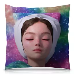 Подушка 40x40 см с полной запечаткой