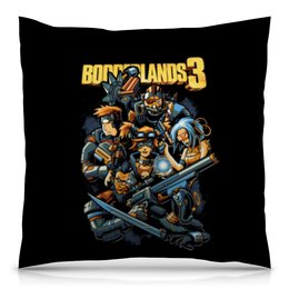 Заказать подушку в Москве. Подушка 40x40 см с полной запечаткой Borderlands от geekbox - готовые дизайны и нанесение принтов.