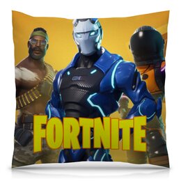 Заказать подушку в Москве. Подушка 40x40 см с полной запечаткой Fortnite от THE_NISE  - готовые дизайны и нанесение принтов.