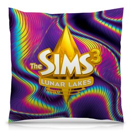 Заказать подушку в Москве. Подушка 40x40 см с полной запечаткой The Sims 3 от THE_NISE  - готовые дизайны и нанесение принтов.