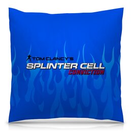 Заказать подушку в Москве. Подушка 40x40 см с полной запечаткой Splinter Cell от THE_NISE  - готовые дизайны и нанесение принтов.