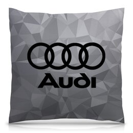 Заказать подушку в Москве. Подушка 40x40 см с полной запечаткой  Авто Audi от THE_NISE  - готовые дизайны и нанесение принтов.