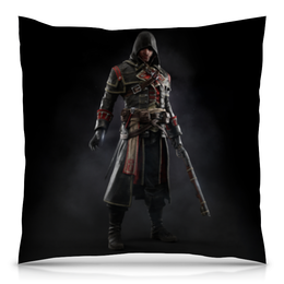 Заказать подушку в Москве. Подушка 40x40 см с полной запечаткой Assassins Creed (Rogue) от Аня Лукьянова - готовые дизайны и нанесение принтов.