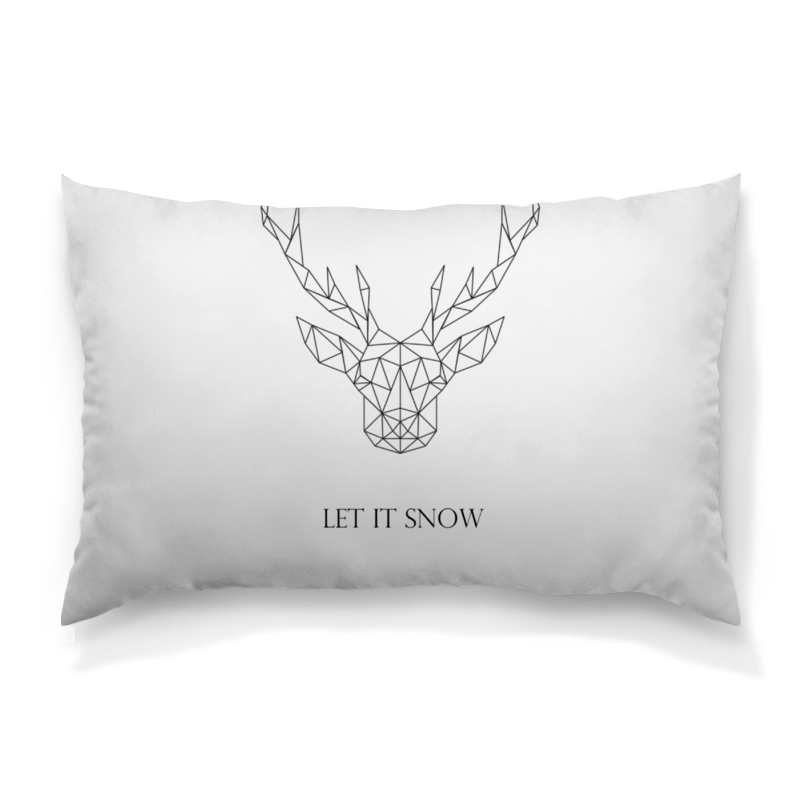 Printio Подушка 60x40 см с полной запечаткой Dear deer