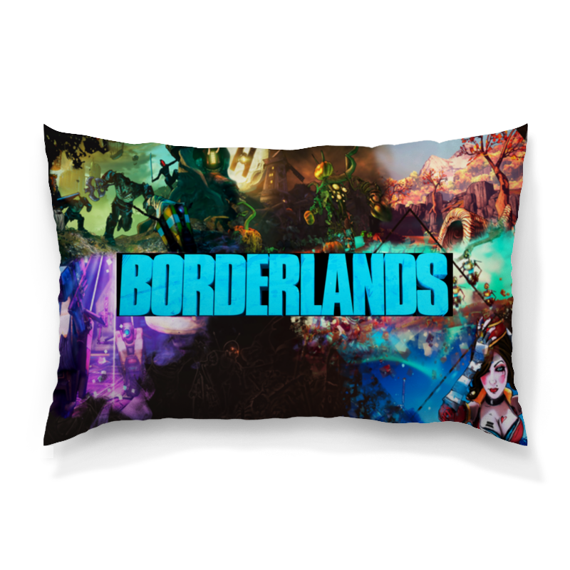 Printio Подушка 60x40 см с полной запечаткой Borderlands