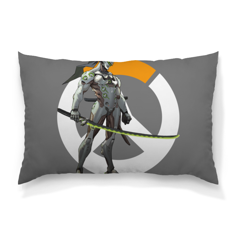 Printio Подушка 60x40 см с полной запечаткой Overwatch genji / овервотч гендзи printio подушка 60x40 см с полной запечаткой overwatch genji овервотч гендзи