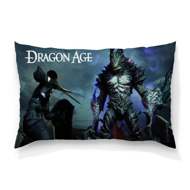 Printio Подушка 60x40 см с полной запечаткой Dragon age