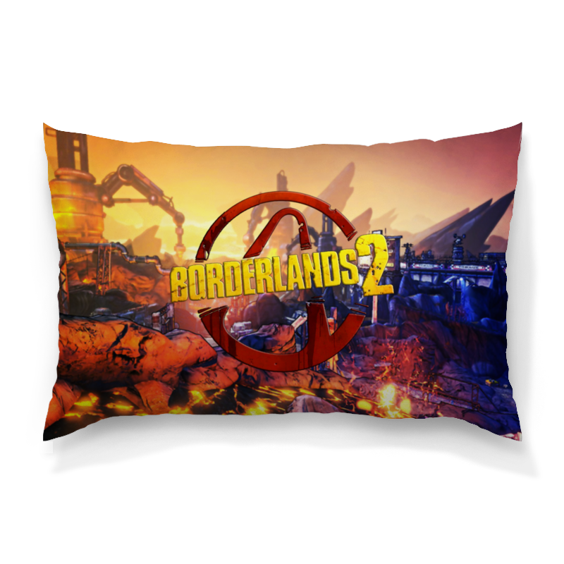 Printio Подушка 60x40 см с полной запечаткой Borderlands 2