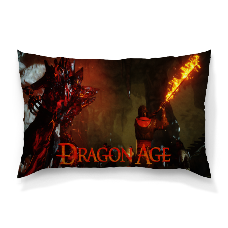 Printio Подушка 60x40 см с полной запечаткой Dragon age