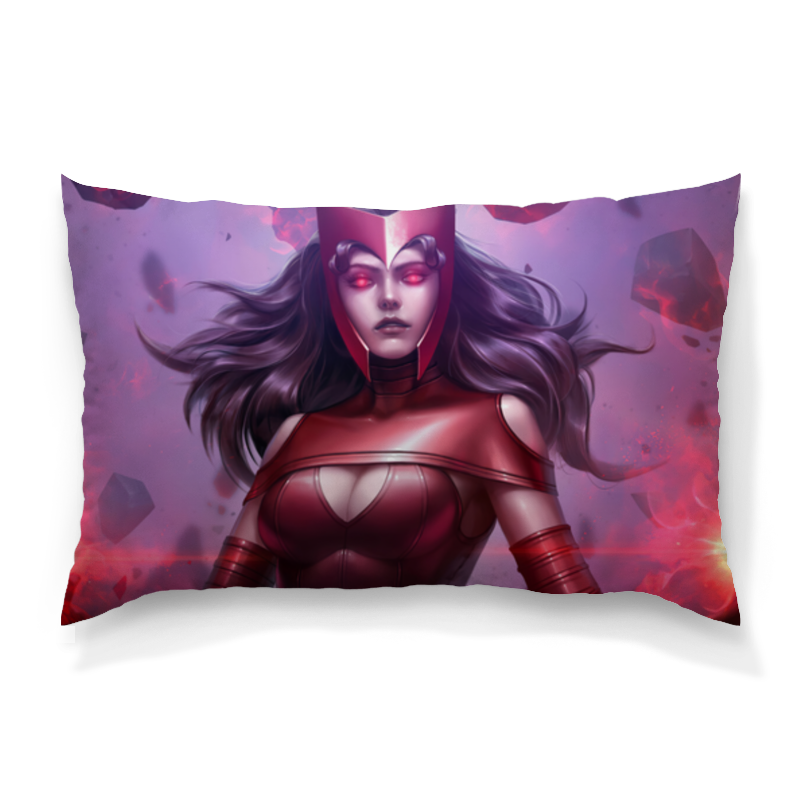 Printio Подушка 60x40 см с полной запечаткой Алая ведьма / scarlet witch printio подушка 40x40 см с полной запечаткой алая ведьма scarlet witch