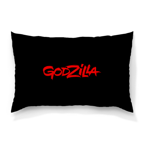 Заказать подушку в Москве. Подушка 60x40 см с полной запечаткой Godzilla от THE_NISE  - готовые дизайны и нанесение принтов.