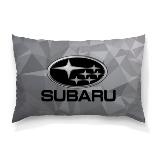 Заказать подушку в Москве. Подушка 60x40 см с полной запечаткой Subaru от THE_NISE  - готовые дизайны и нанесение принтов.