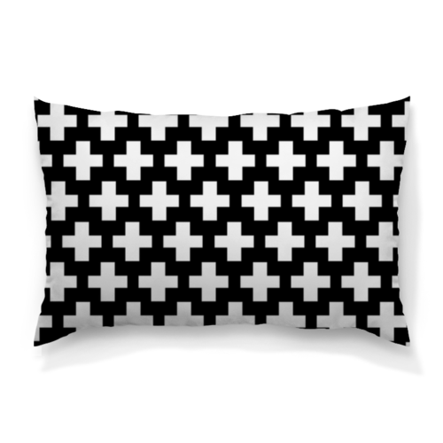 Заказать подушку в Москве. Подушка 60x40 см с полной запечаткой С крестом от Елена Елена - готовые дизайны и нанесение принтов.