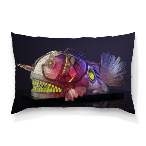 Заказать подушку в Москве. Подушка 60x40 см с полной запечаткой Flashlight Creative от natulia_hatulia@yahoo.com - готовые дизайны и нанесение принтов.