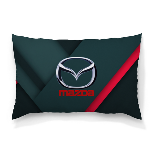 Заказать подушку в Москве. Подушка 60x40 см с полной запечаткой Mazda от THE_NISE  - готовые дизайны и нанесение принтов.