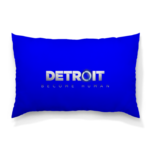 Заказать подушку в Москве. Подушка 60x40 см с полной запечаткой Detroit Become Human от THE_NISE  - готовые дизайны и нанесение принтов.