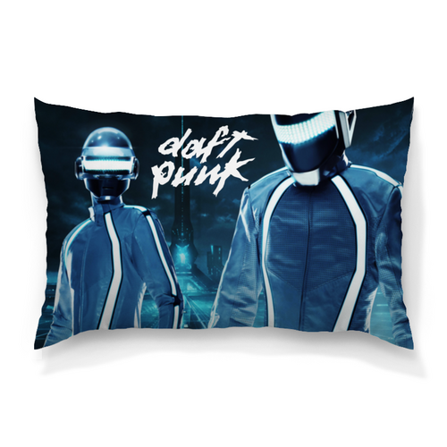Заказать подушку в Москве. Подушка 60x40 см с полной запечаткой Daft Punk от THE_NISE  - готовые дизайны и нанесение принтов.