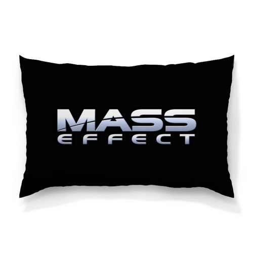 Заказать подушку в Москве. Подушка 60x40 см с полной запечаткой Mass Effect от THE_NISE  - готовые дизайны и нанесение принтов.