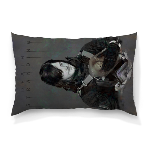 Заказать подушку в Москве. Подушка 60x40 см с полной запечаткой Death Stranding от Дана Столыпина - готовые дизайны и нанесение принтов.
