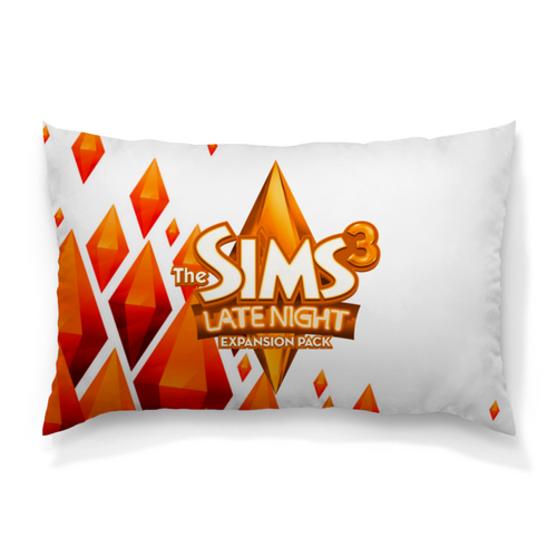 Заказать подушку в Москве. Подушка 60x40 см с полной запечаткой The Sims 3  от THE_NISE  - готовые дизайны и нанесение принтов.