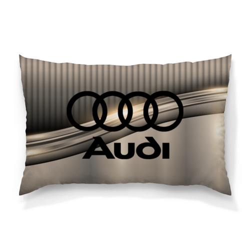 Заказать подушку в Москве. Подушка 60x40 см с полной запечаткой Авто Audi от THE_NISE  - готовые дизайны и нанесение принтов.