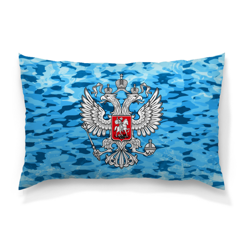 Заказать подушку в Москве. Подушка 60x40 см с полной запечаткой Герб России от THE_NISE  - готовые дизайны и нанесение принтов.