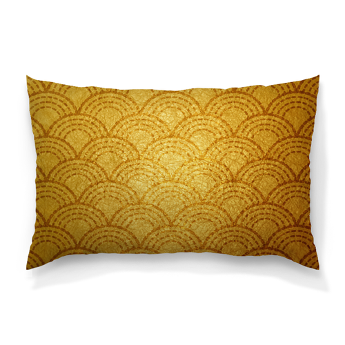 Заказать подушку в Москве. Подушка 60x40 см с полной запечаткой  золотой узор от THE_NISE  - готовые дизайны и нанесение принтов.