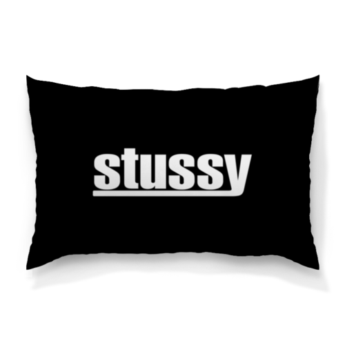 Заказать подушку в Москве. Подушка 60x40 см с полной запечаткой Stussy от DESIGNER   - готовые дизайны и нанесение принтов.