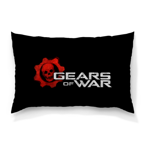 Заказать подушку в Москве. Подушка 60x40 см с полной запечаткой Gears of War  от THE_NISE  - готовые дизайны и нанесение принтов.