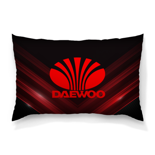 Заказать подушку в Москве. Подушка 60x40 см с полной запечаткой Daewoo от THE_NISE  - готовые дизайны и нанесение принтов.
