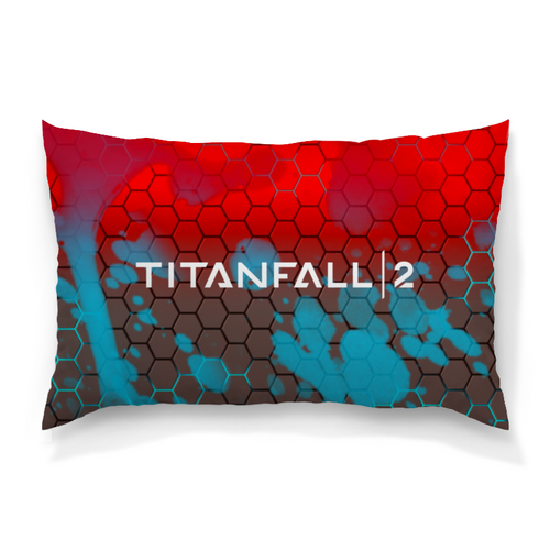 Заказать подушку в Москве. Подушка 60x40 см с полной запечаткой Titanfall 2 от THE_NISE  - готовые дизайны и нанесение принтов.